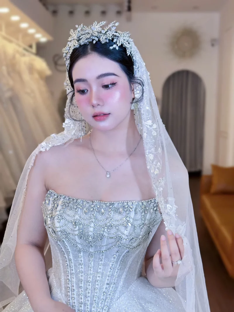 Mẫu ảnh trang điểm cô dâu tại Trang Đặng