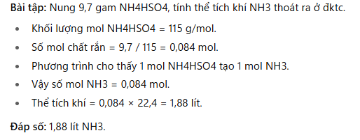 Bài tập vận dụng