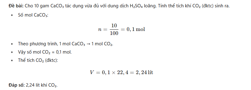 Bài tập minh họa