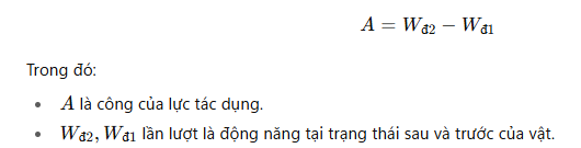 định lý động năng