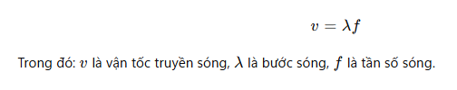 Tốc độ truyền sóng