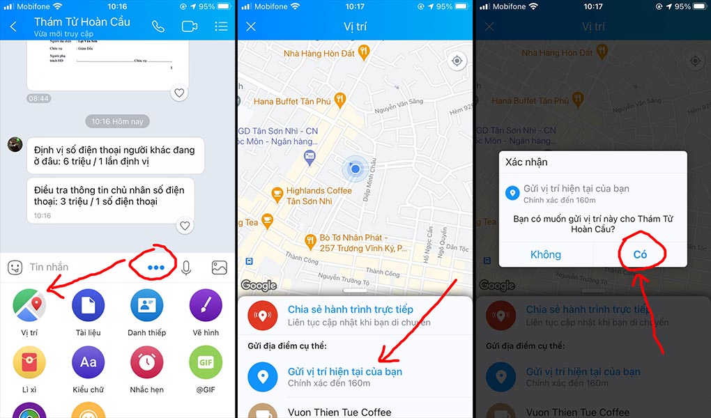 Định vị qua Tìm iPhone (iOS)